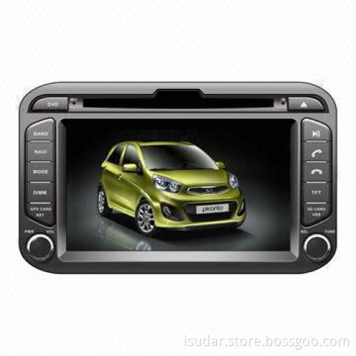 7-inch 2-DIN+Android 4.0 Car DVD Player with GPS for Kia Picanto Morning 2011/Kia Ray/Ray EV 2012